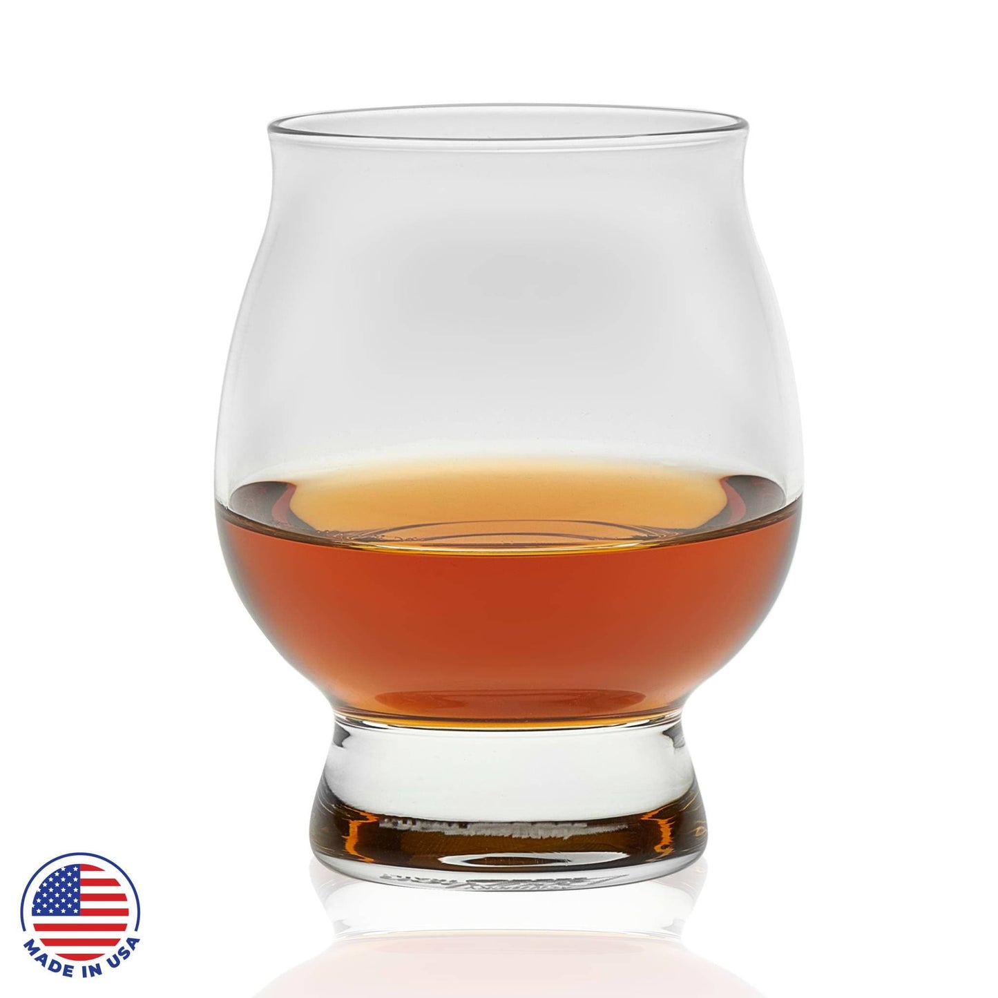 Libbey Signature Kentucky Bourbon Trail Whiskey Glasses, 8-ounce, Set of 4